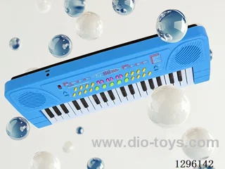 37-Key Electronic Keyboard (Blue) with Type-C Port / USB Type-C Cable / Microphone