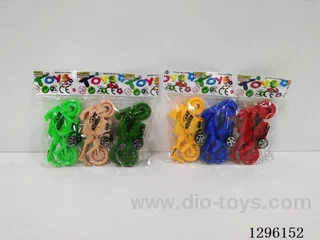 Pull Back Mini Motorcycles 3PCS