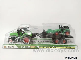 Inertia Construction Vehicle Towing a Farmer’s Cart 2 colors(GCC)