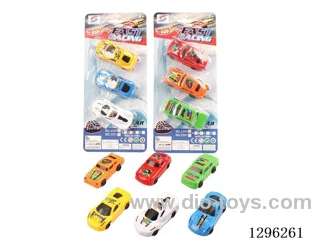 3PCS Pull-Back Cars (2 Models)