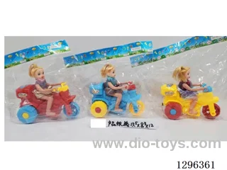 String-Pull Barbie Trike