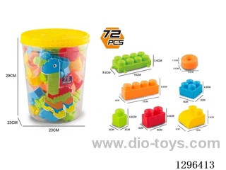 72PCS Building Blocks
