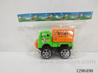 Animal Cage Pull Back Car