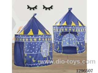 Blue Star & Moon Yurt Tent