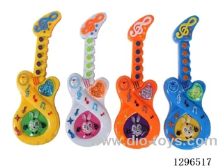 Cartoon Rabbit Musical Guitar