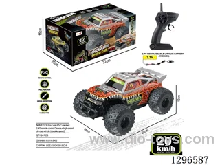 1:16 4ch PVC Body 2.4G RC Dinosaur High-Speed Off-Road Car (Adjustable Speed) (included battery)