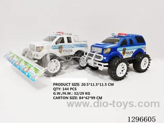 Inertia Off-Road Police Car (with Roll Cage)2 colors