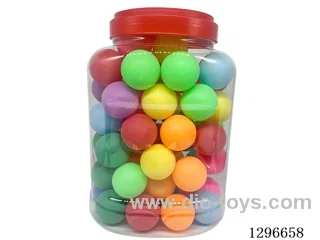 Colored Ping Pong Balls, 60-count bucket, PP