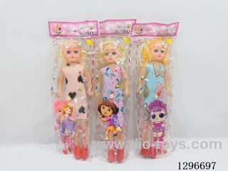 18 inch doll 3 mixed