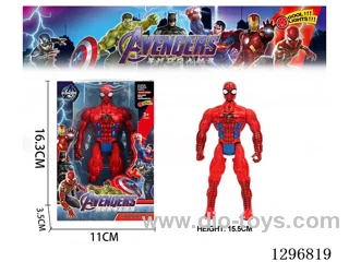 Spider-Man 15.5-inch Action Figure (Articulated Limbs + Lights)