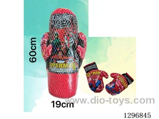 Spider-Man Boxing Set with Realistic Gloves