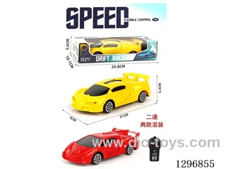 (Batteries Not Included) 2ch RC Race Cars 2 mixed