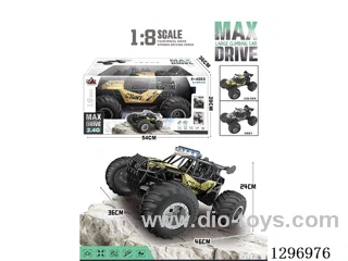 2.4G 1:8 4WD Die-Cast Off-Road R/C Car