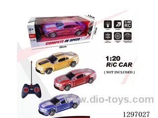 1:20 RC Car not included battery 3 colors