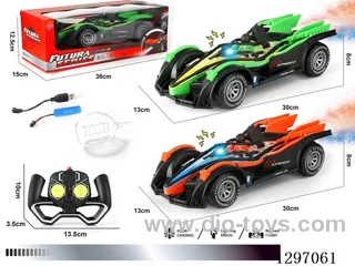 1:18 2.4G F1 RC Car with light/spray included battery