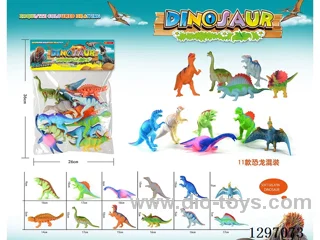 (GCC) Painted Dinosaurs (11PCS)