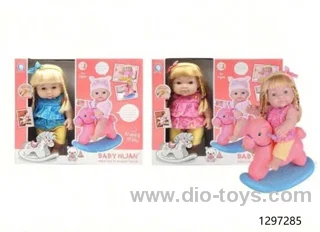 12 inch vinyl doll with 6 sound IC