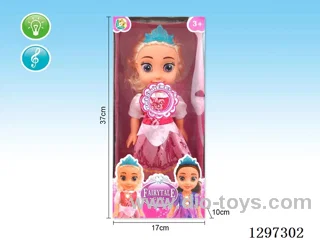 14-inch Articulated Joints doll (Lights, Spanish/English Music)included battery