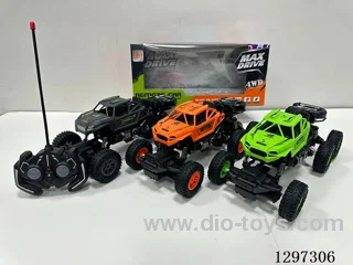 1:16 5ch 6-Wheel RC Skeleton Rock Crawler with Lights included battery