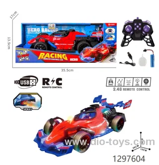 PVC High Speed RC Remote Control Racing Car
