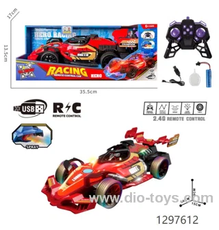 PVC High Speed RC Remote Control Racing Car