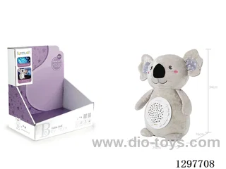 12-Button Soothing Projection Plush Toy (Koala)