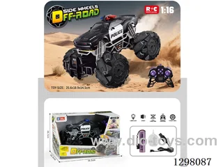 RC Off-Road Dodge Police Car (Battery Included)