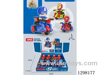Inertia Stunt Hero Food Delivery Truck (12PCS)