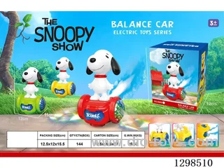 B/O Snoopy Self-Balancing Scooter W L/M/spray