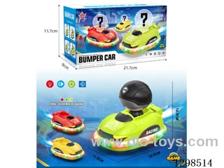 B/O Trooper Bumper Car W L/M/spray