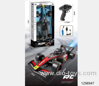 2.4G 1:8 5 ch rc car with spray，include battery
