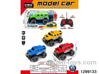 4-channel LED light off-road Hummer remote control car