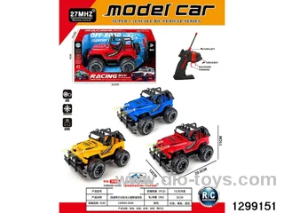 4-band light-controlled horseman off-road remote control vehicle