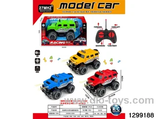 5-band light-controlled off-road Hummer remote control vehicle