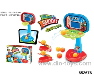ball shoot game in color box