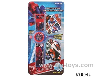 projection toy with light in Blister with insert