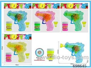 Bubble Gun with light in OPP BAG