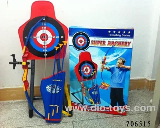 bow and arrow in Color box