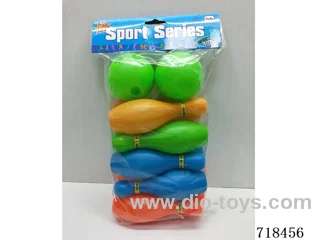 bowling in PVC bag with header