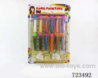 20 pieces of children's test tube sand painting set DIY handmade educational toys