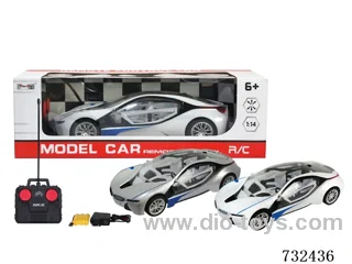1:14 4ch BMW I8 RC Car Included Battery