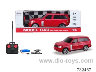 1:16 4ch Bumper RC Car with Lights Included Battery