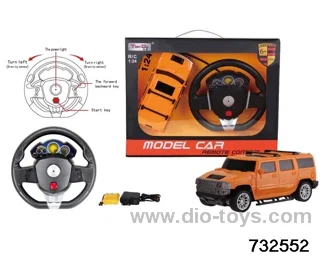 1:24 4ch Hummer RC Car Included Battery