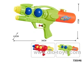 water gun in PP POLY BAG HEADER