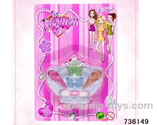 cosmetics in blister card