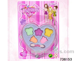 cosmetics in blister card