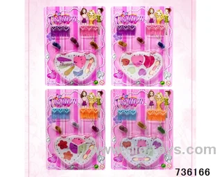 cosmetics in blister card 4 sets mixed loading