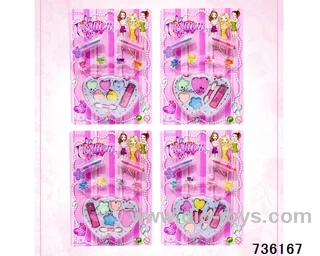 cosmetics in blister card 4 sets mixed loading