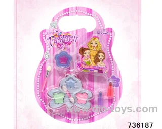 cosmetics in blister card