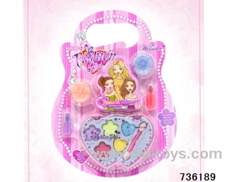 cosmetics in blister card